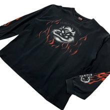 Load image into Gallery viewer, Taz Harley-Davidson Flames Long Sleeve - Size XL
