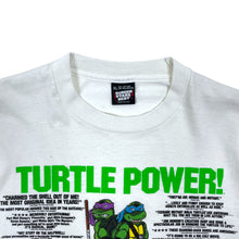 Load image into Gallery viewer, 1990 Teenage Mutant Ninja Turtles Turtle Power Tee - Size L
