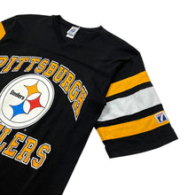 Load image into Gallery viewer, Logo 7 Pittsburgh Steelers Jersey Tee- Size L
