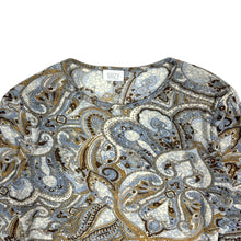 Load image into Gallery viewer, Women&#39;s Paisley Print Ruffled Cuffs Long Sleeve - Size M
