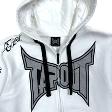 Load image into Gallery viewer, Tap Out To Quit Does Not Exist Zip Up Hoodie - Size L
