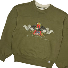 Load image into Gallery viewer, 1991 Anheuser-Bush USA Made Two Tone Russell Crewneck Sweatshirt - Size M
