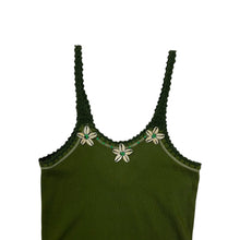 Load image into Gallery viewer, Women&#39;s Replay Floral Seashell Ribbed Tank - Size M

