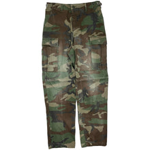 Load image into Gallery viewer, US Army Woodland Camo Trousers - Size 31"
