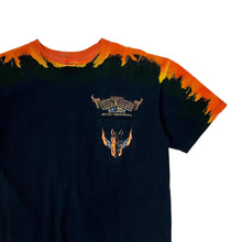 Load image into Gallery viewer, Distressed Iron Horse Saloon Tie-Dye Biker Pocket Tee - Size XL
