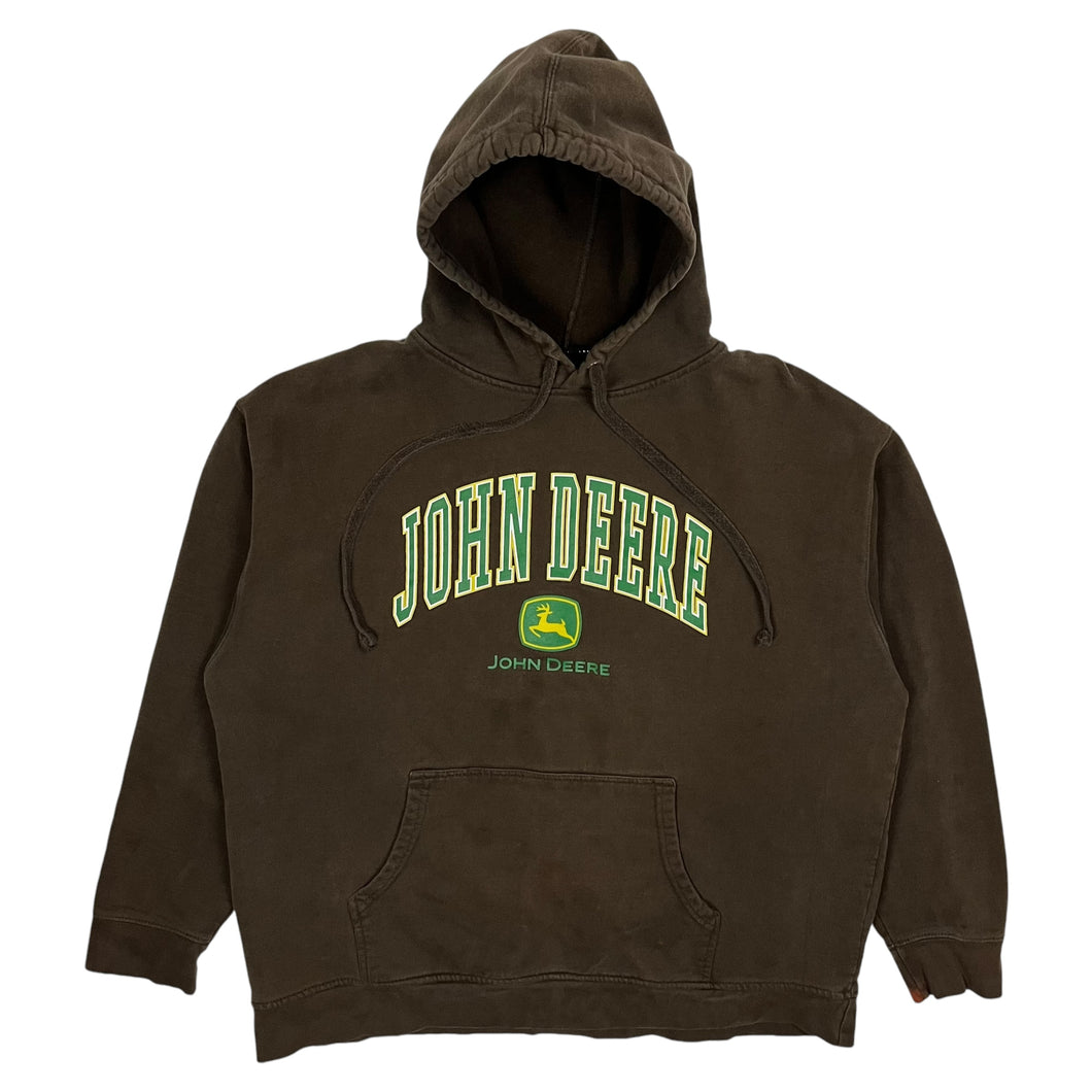 John Deere Pull Over Hoodie - Size L/XL