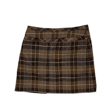 Load image into Gallery viewer, Women&#39;s Esprit Plaid Buckled Skirt - Size S
