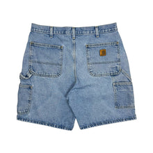 Load image into Gallery viewer, Cahartt Denim Carpenter Work Shorts - Size 36&quot;

