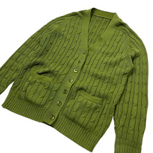 Load image into Gallery viewer, Heavyweight Knit Cardigan Sweater - Size XL
