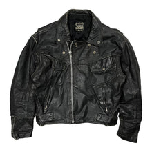 Load image into Gallery viewer, Highway One Classic Leather Biker Jacket - Size L
