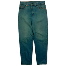 Load image into Gallery viewer, Levi’s 505 Over Dyed Orange Tab Denim Jeans - Size 34"
