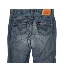 Load image into Gallery viewer, Levi's 527 Bootcut Denim Jeans - Size 34"

