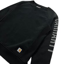 Load image into Gallery viewer, Carhartt 3D Arm Spell Out Crewneck Sweatshirt - Size M/L
