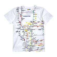 Load image into Gallery viewer, New York City Subway Map Tee - Size M
