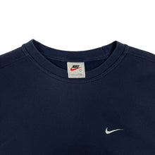 Load image into Gallery viewer, Nike Embroidered Swoosh Crewneck Sweatshirt - Size L
