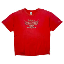 Load image into Gallery viewer, Distressed Driven By Faith Religious Parody Tee - Size XL
