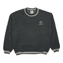 Load image into Gallery viewer, Mercedes-Benz Super 9 Tennis Textured Crewneck Sweatshirt - Size L

