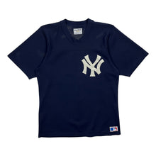 Load image into Gallery viewer, New York Yankees Sand Knit MacGregor MLB Mesh Jersey - Size XL
