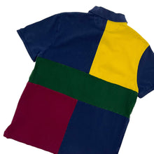 Load image into Gallery viewer, Polo By Ralph Lauren Colour-Blocked Knit Polo - Size M/L
