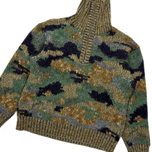Load image into Gallery viewer, Missoni Sport Quarter Zip Knit Sweater - Size M
