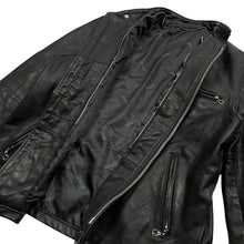 Load image into Gallery viewer, Schott NYC USA Made Cafe Racer Leather Jacket - Size L/XL
