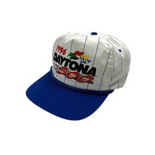 Load image into Gallery viewer, 1996 Daytona 500 Pinstripe NASCAR Hat - Adjutsbale
