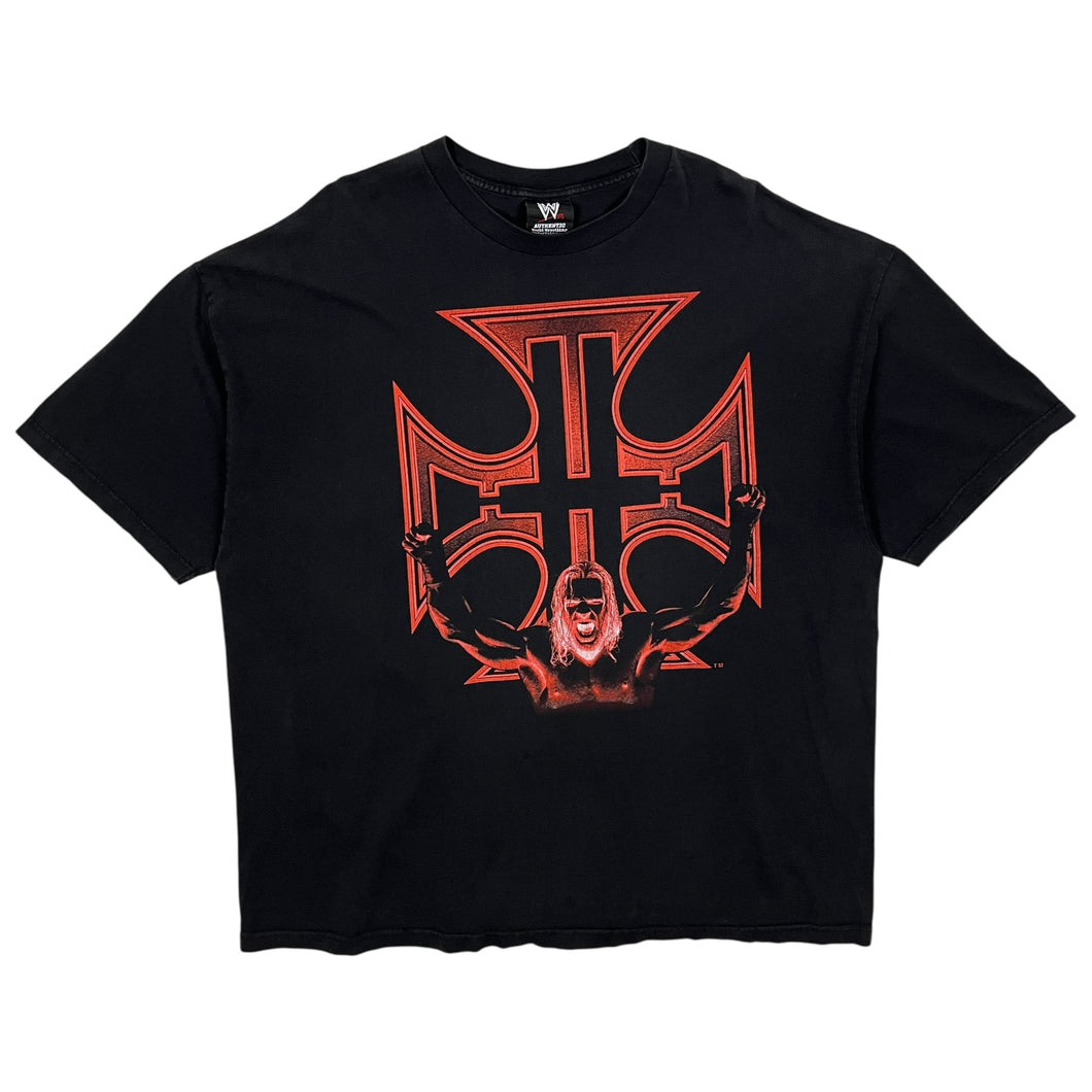2007 Triple H Screw The Rules Play The Game WWE Wrestling Tee - Size XXXL