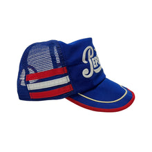 Load image into Gallery viewer, Pepsi-Cola Triple Stripe Mesh Trucker Hat - Adjustable
