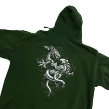 Load image into Gallery viewer, 2001 Top Heavy Tribal Dragon Battle Hoodie - Size L/XL
