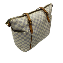 Load image into Gallery viewer, Louis Vuitton Totally MM Damier Azur Bag - O/S
