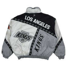 Load image into Gallery viewer, Los Angeles Kings NHL Pro Player Hooded Bomber Jacket - Size L
