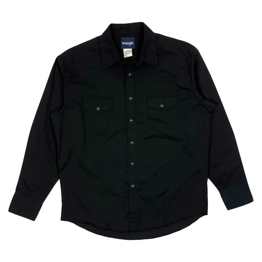 Wrangler Snap Tonal Western Button Up - Size XL