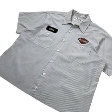 Load image into Gallery viewer, Harley-Davidson Mechanic Raw Hem Work Shirt - Size L
