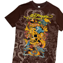 Load image into Gallery viewer, Ed Hardy By Christian Audigier Death Or Glory Tee - Size XL
