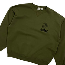 Load image into Gallery viewer, United States Marine Corps Logo Crewneck Sweatshirt - Size XL
