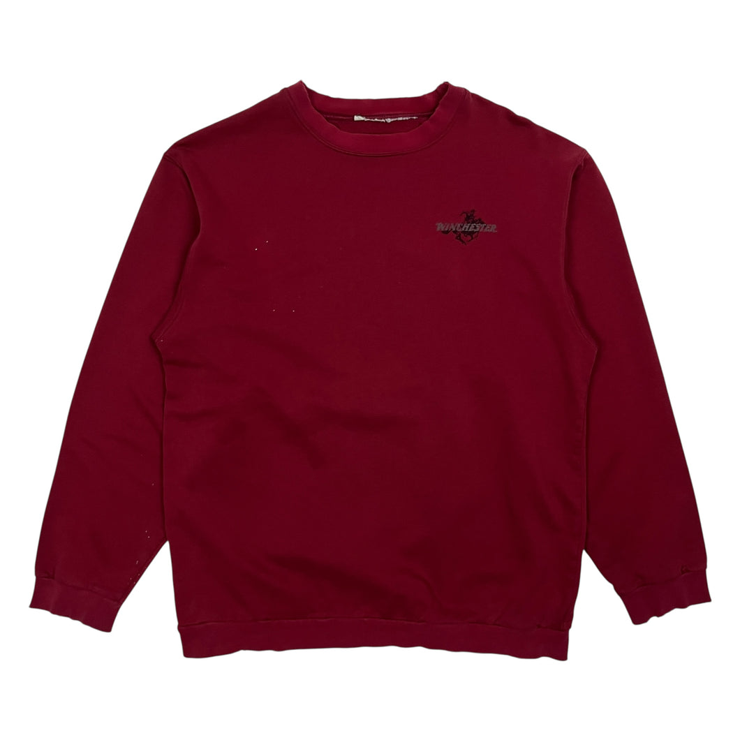 Distressed Winchester Arms An American Legend Crewneck Sweatshirt - Size XL