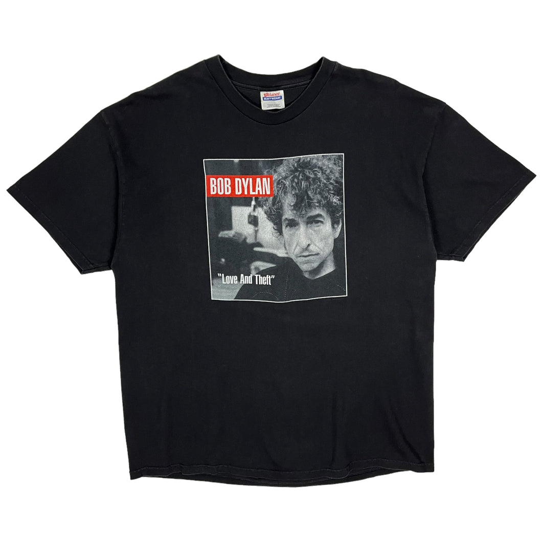 2001 Bob Dylan Love and Theft Tee - Size XL