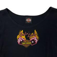 Load image into Gallery viewer, Women&#39;s Harley-Davidson Feelin Lucky Dice Tee - Size L
