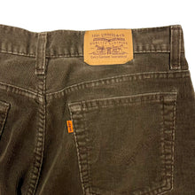 Load image into Gallery viewer, Levi’s Orange Tab Corduroy Pants - Size 32”
