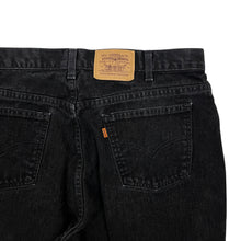 Load image into Gallery viewer, Levi&#39;s Orange Tab Denim Shorts - Size 38&quot;
