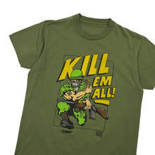 Load image into Gallery viewer, Kill Em All Army Cartoon Tee - Size M
