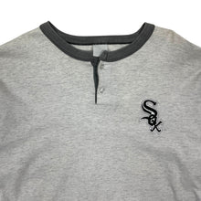 Load image into Gallery viewer, Chicago White Sox Embroidered Henley Raglan - Size L
