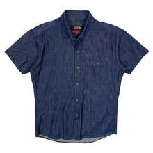 Load image into Gallery viewer, Evisu Denim Button Up Shirt - Size M
