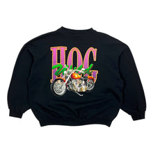Load image into Gallery viewer, Hog Wild Biker Crewneck Sweatshirt - Size L
