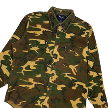 Load image into Gallery viewer, Civilian Woodland Camo Flannel - Size L
