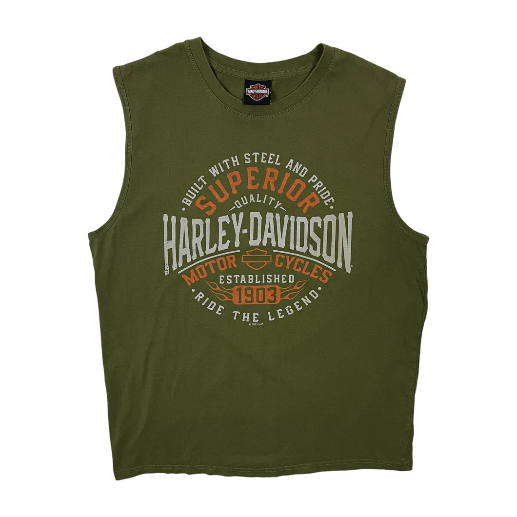 Harley-Davidson Built With Steel & Pride Tank - Size L