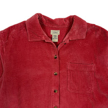 Load image into Gallery viewer, LL Bean Corduroy Button Up - Size L
