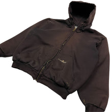 Load image into Gallery viewer, Sun Baked Carhartt Thermal Lined Zip Up Hoodie - Size L
