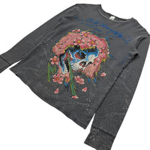 Load image into Gallery viewer, Ed Hardy Floral Skull Thermal Longsleeve - Size L
