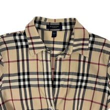 Load image into Gallery viewer, Women's Burberry London Nova Check Button Down Shirt - Size S
